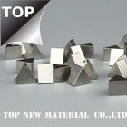 Timber Industry Cobalt Chrome Alloy Saw Tips High Temperature Resistance Silver Color