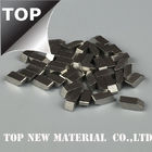Timber Industry Cobalt Chrome Alloy Saw Tips High Temperature Resistance Silver Color